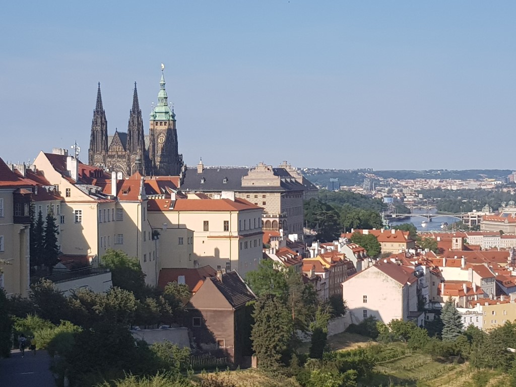Uitzicht over Praag